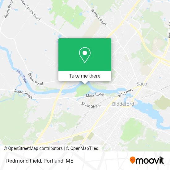 Redmond Field map
