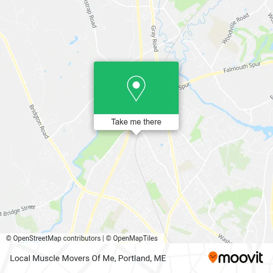 Local Muscle Movers Of Me map