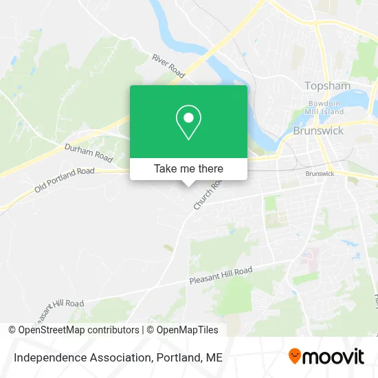 Independence Association map