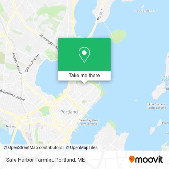 Safe Harbor Farmlet map