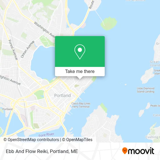 Ebb And Flow Reiki map