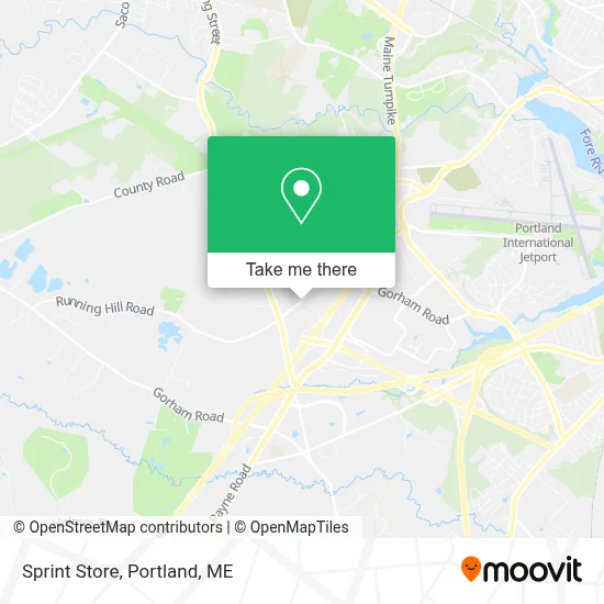 Sprint Store map