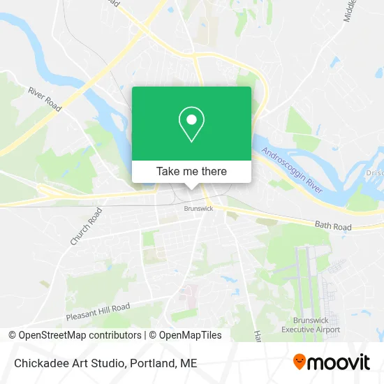 Chickadee Art Studio map