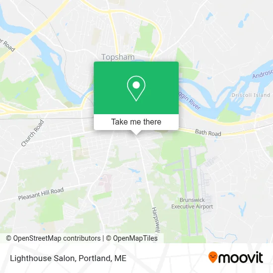 Lighthouse Salon map