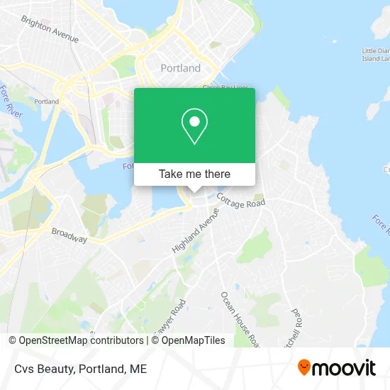 Cvs Beauty map