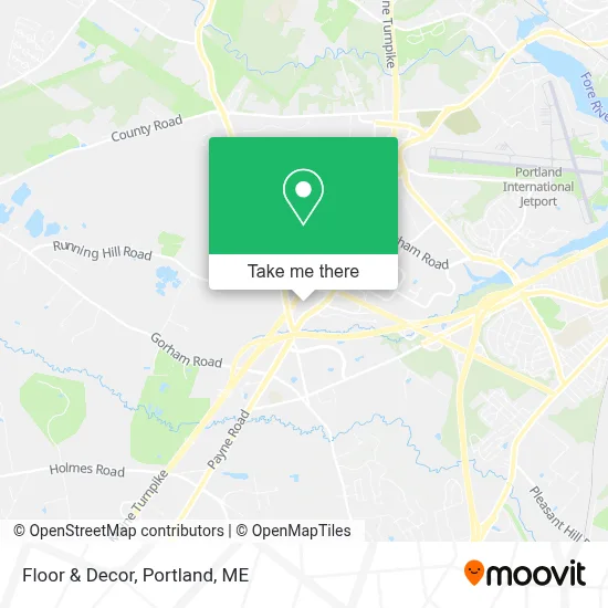Floor & Decor map