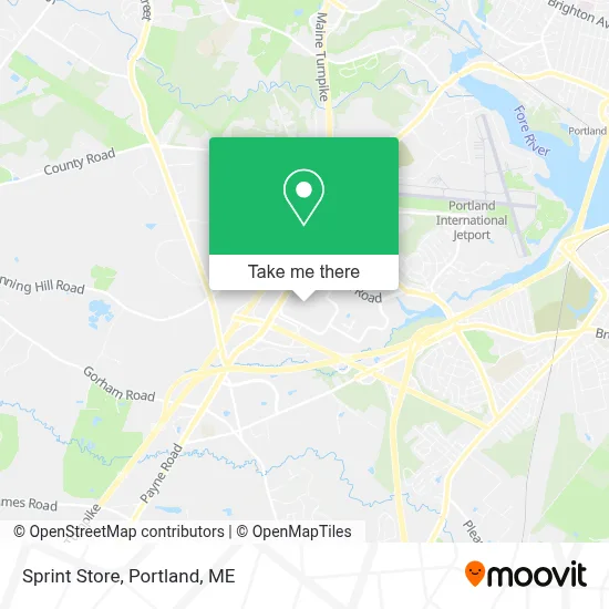 Sprint Store map