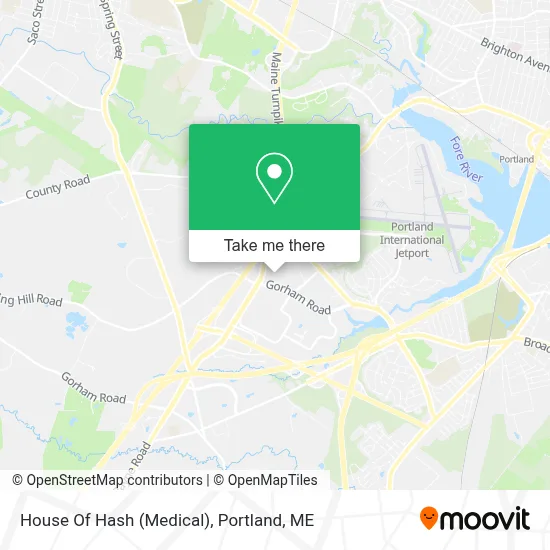 House Of Hash (Medical) map