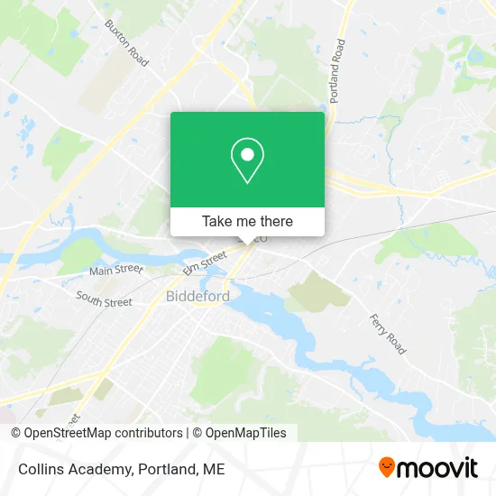 Collins Academy map