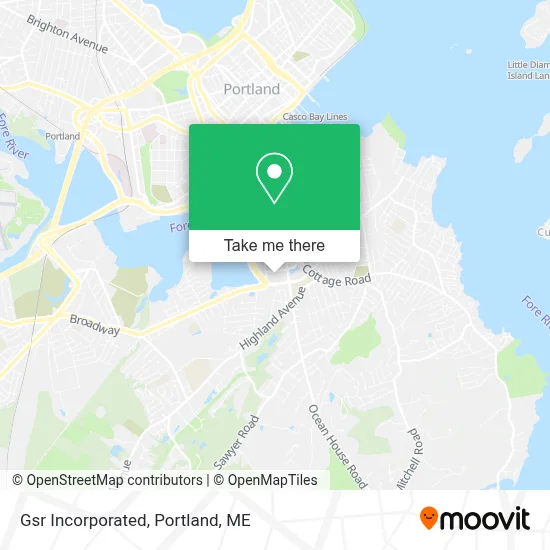 Gsr Incorporated map
