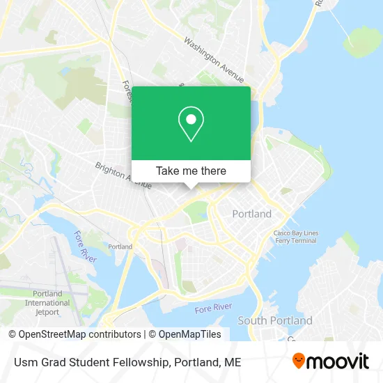 Usm Grad Student Fellowship map