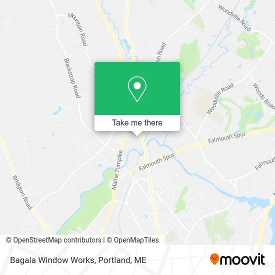 Bagala Window Works map