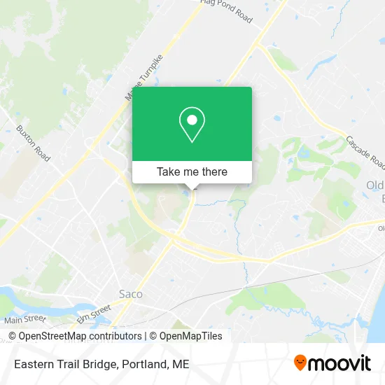 Eastern Trail Bridge map