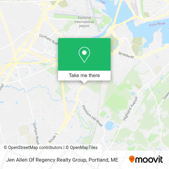 Jen Allen Of Regency Realty Group map
