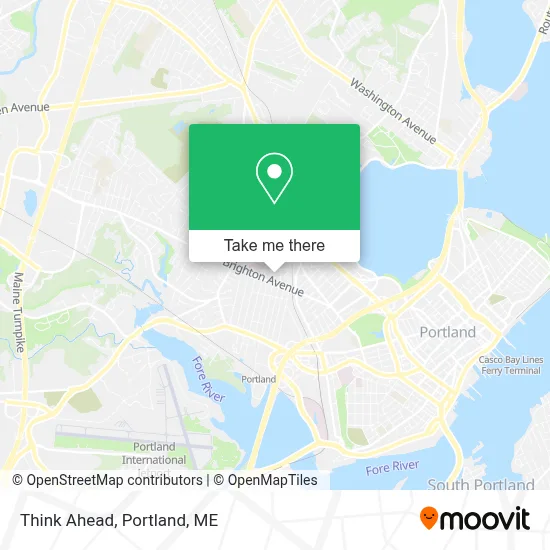 Think Ahead map