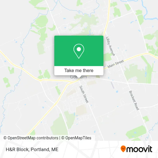 H&R Block map