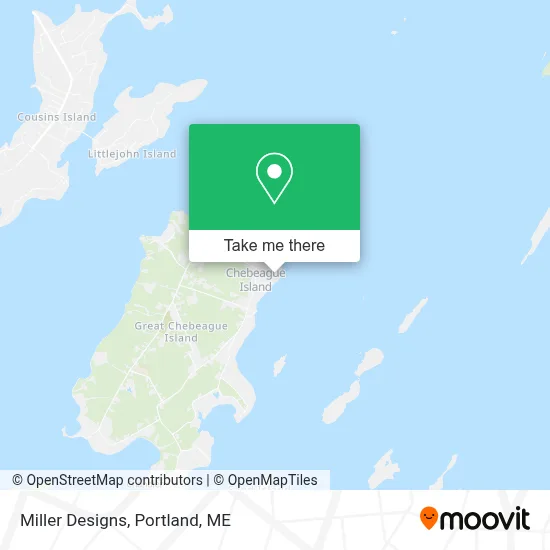 Miller Designs map