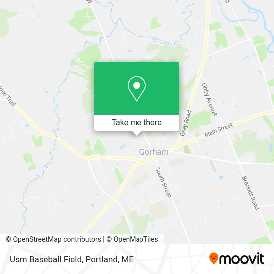 Usm Baseball Field map