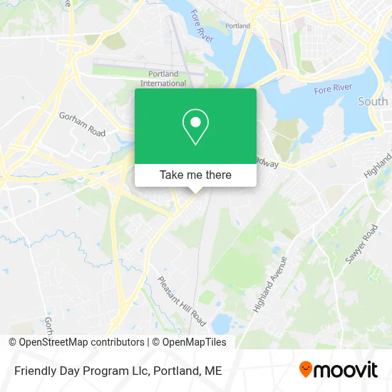 Friendly Day Program Llc map