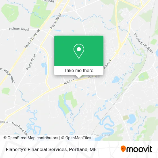 Flaherty's Financial Services map