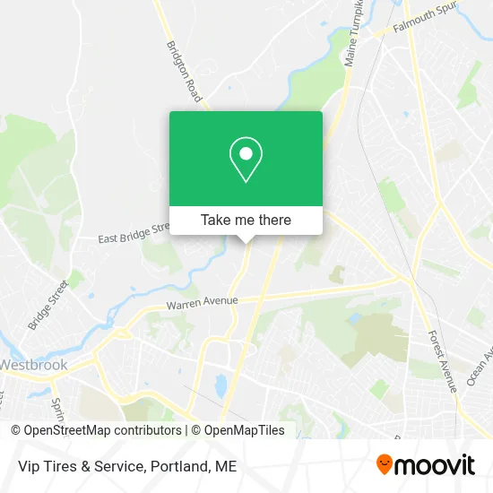 Vip Tires & Service map