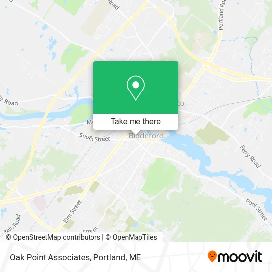 Oak Point Associates map