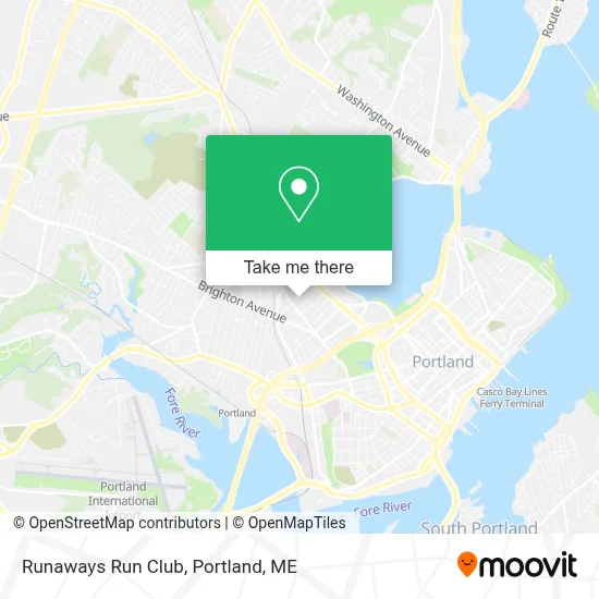 Runaways Run Club map