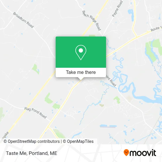 Taste Me map