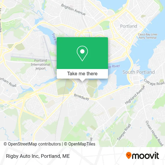 Rigby Auto Inc map