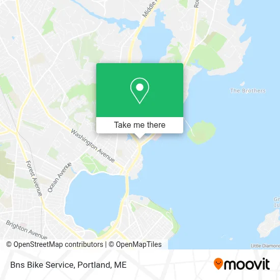Bns Bike Service map