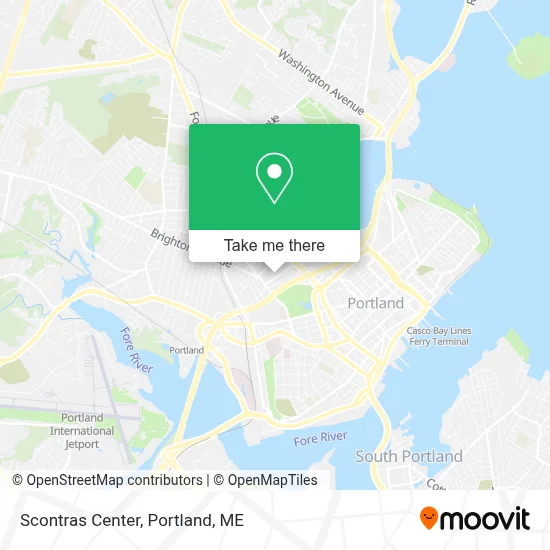 Scontras Center map