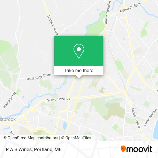 R A S Wines map
