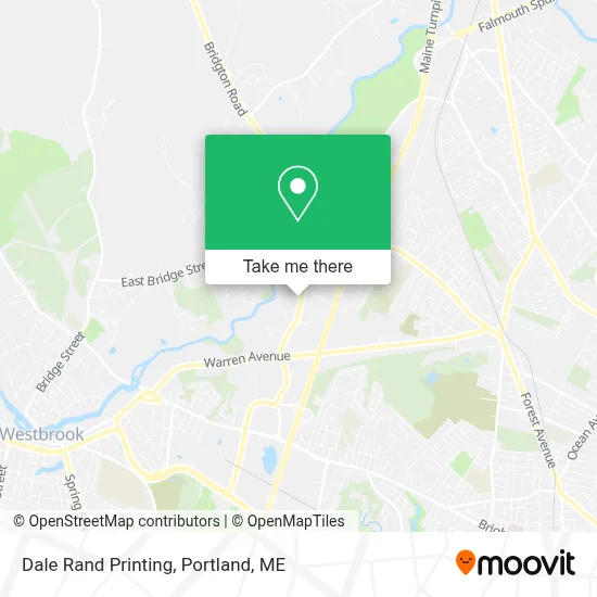 Dale Rand Printing map