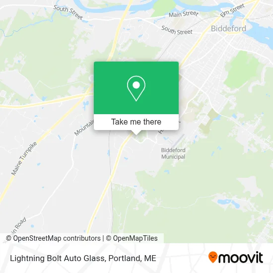 Lightning Bolt Auto Glass map