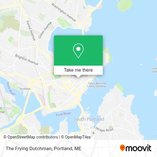 The Frying Dutchman map
