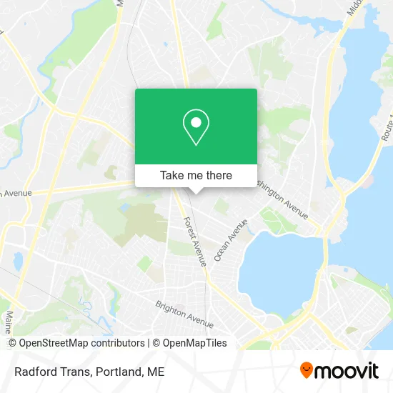 Radford Trans map