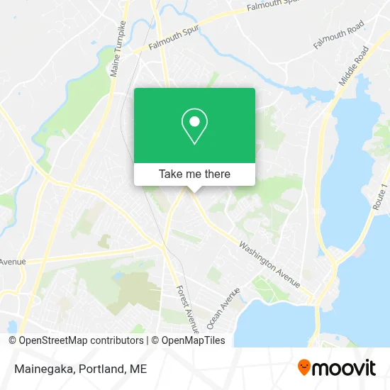 Mainegaka map
