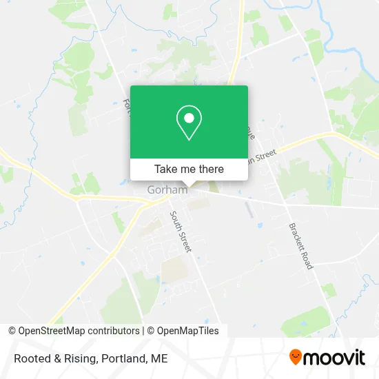Rooted & Rising map