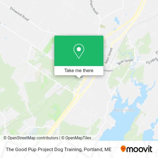The Good Pup Project Dog Training map
