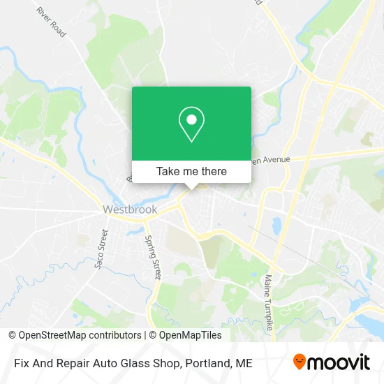 Fix And Repair Auto Glass Shop map