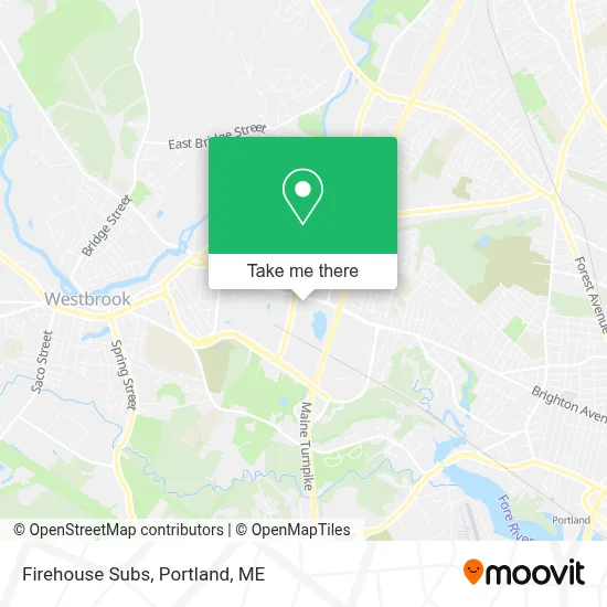 Firehouse Subs map