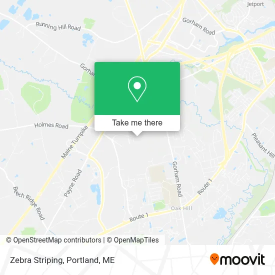 Zebra Striping map
