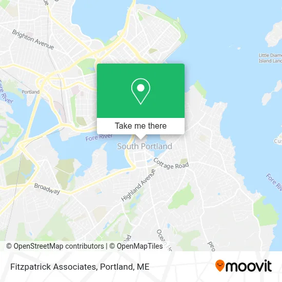 Fitzpatrick Associates map