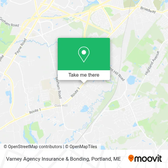 Varney Agency Insurance & Bonding map