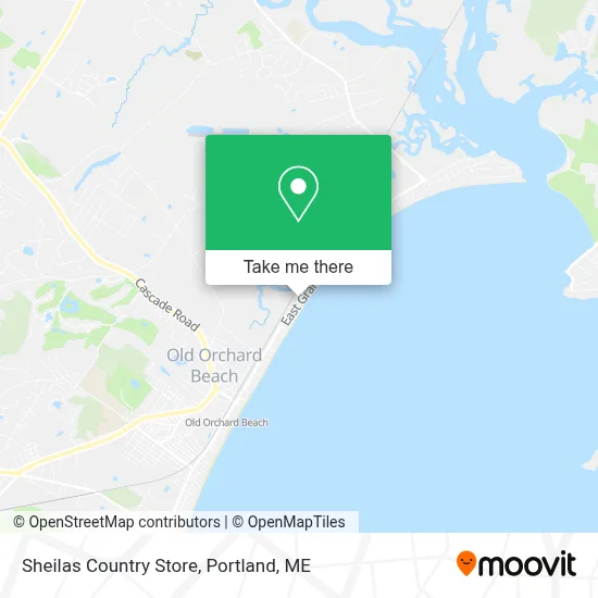 Sheilas Country Store map