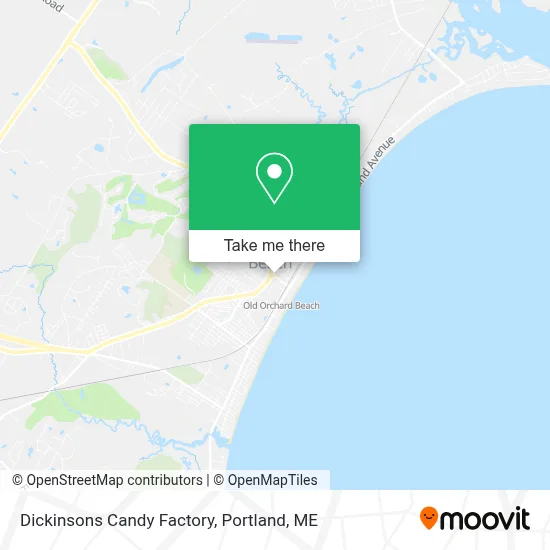 Dickinsons Candy Factory map