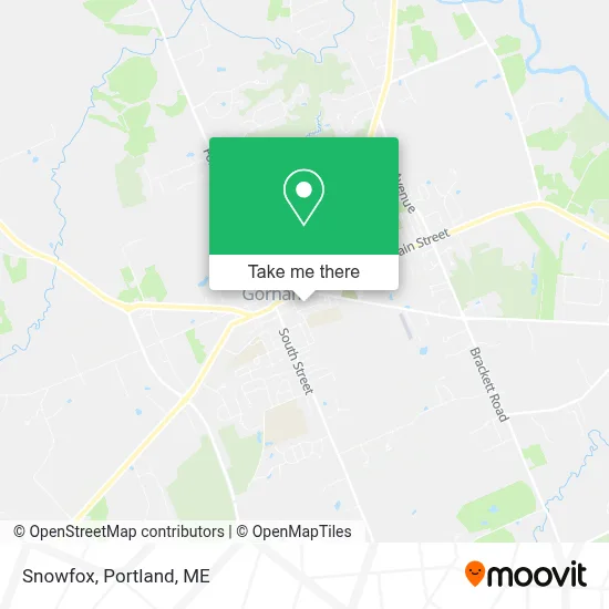 Snowfox map
