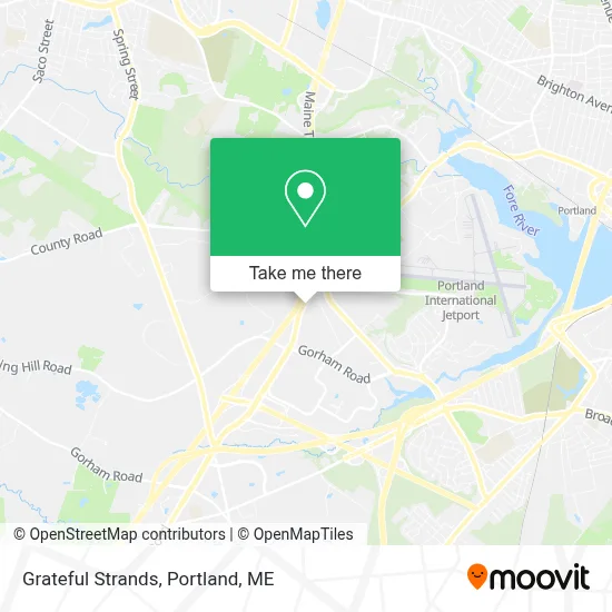 Grateful Strands map