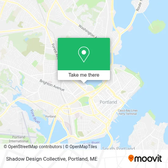 Shadow Design Collective map