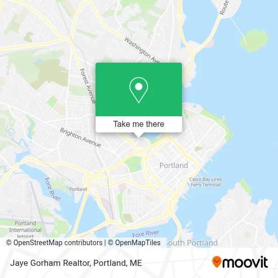 Jaye Gorham Realtor map